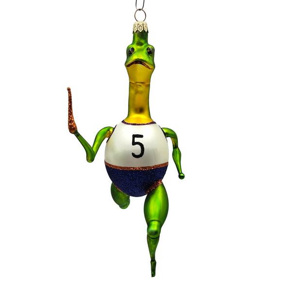 Slavic Treasures Frog Number 5 Halloween Christmas Tree Ornament 00405AFB - Picture 1 of 10